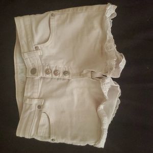Cat & jack white shorts